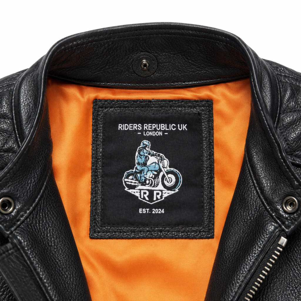 Men’s Genuine Lambskin Leather Bomber Jacket