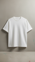 Chalk White Luxe Crewneck Tee