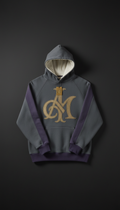 Oversized Monogram Hoodie Cotton Fleece